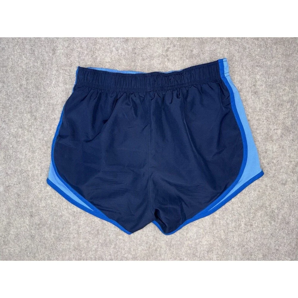 Nike Dri-FIT Women’s Running Shorts Drawstring Elastic Waist Navy Blue Size S